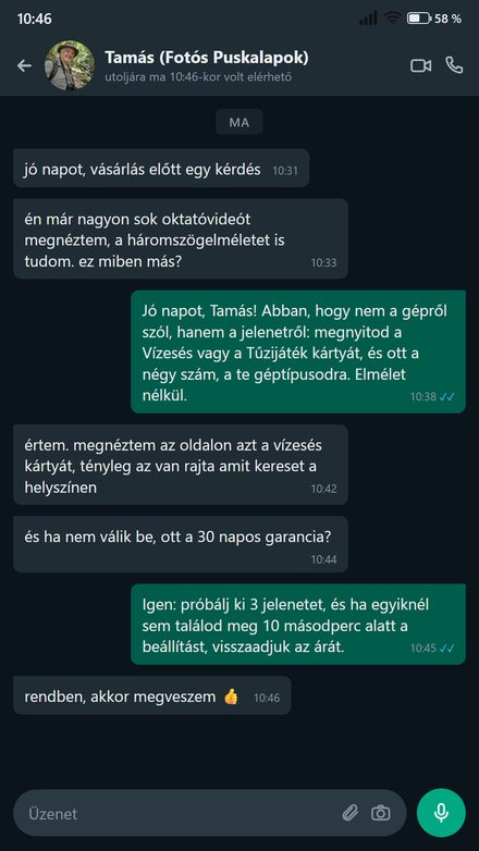 Valaki, aki kételkedett, megírja, miben más ez, mint egy oktatóvideó