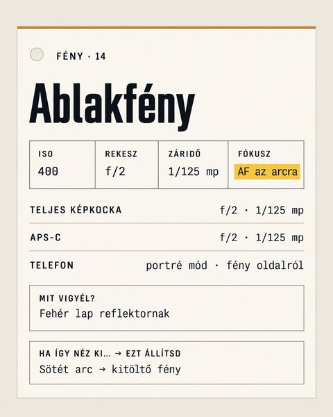 Fény, ablakfény